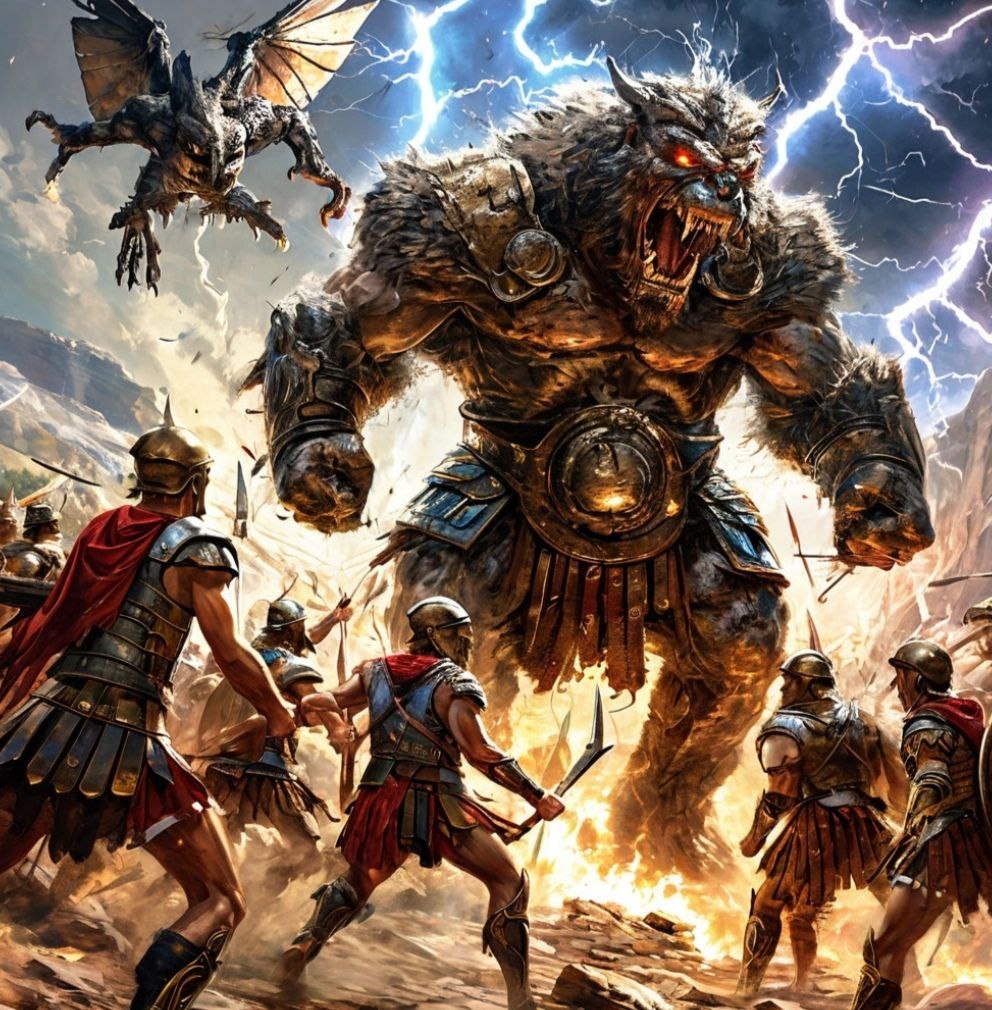 Битва с гигантами