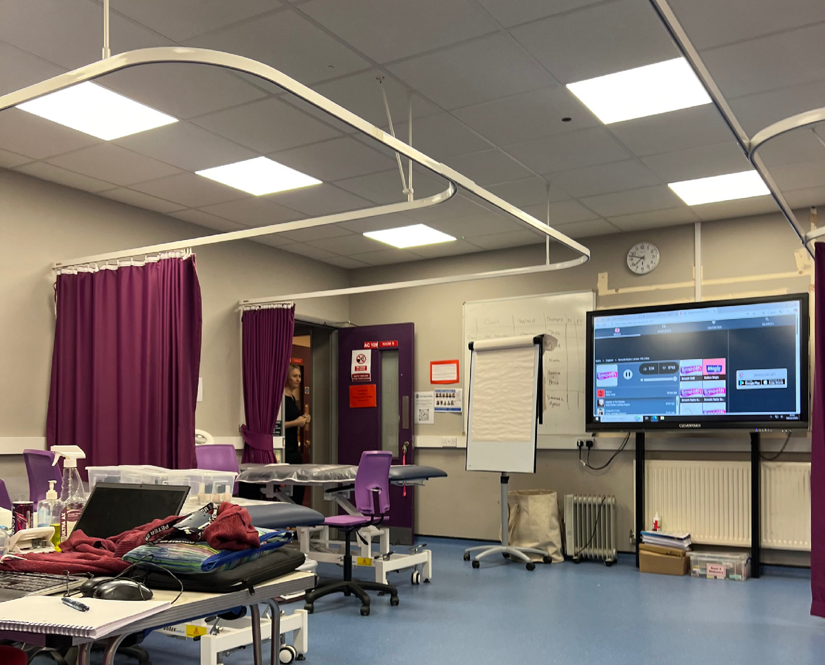 Так выглядят учебные комнаты колледжа. Фотография из личного архива. 