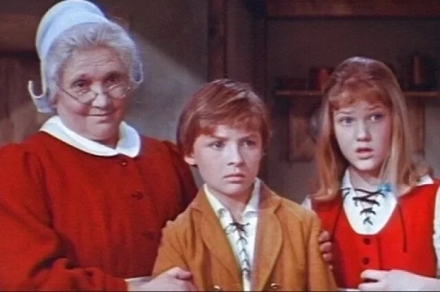    Евгения Мельникова, Елена Проклова, Вячеслав Цюпа в сказке «Снежная королева», 1967 г.