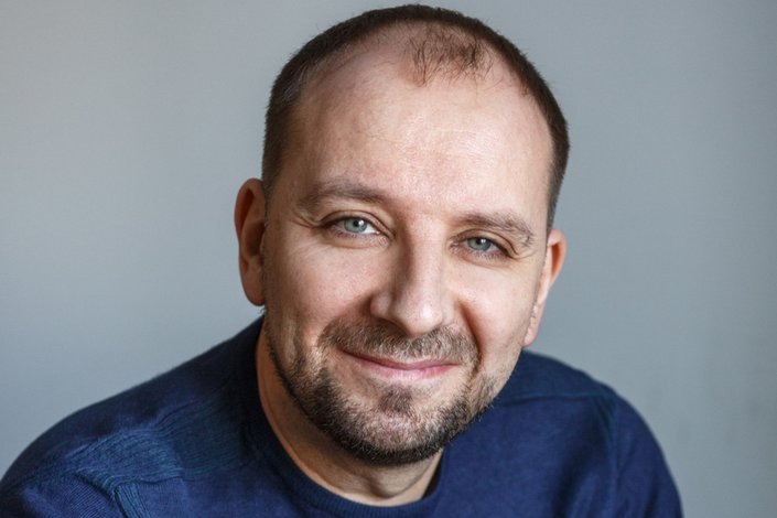    Художественный руководитель и главный режиссер театра кукол "Аистенок" Юрий Уткин