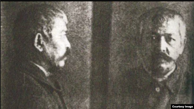 Махмуд Ходжамьяров. Фото из следственного дела (в 1938 году герой-чекист стал врагом народа)