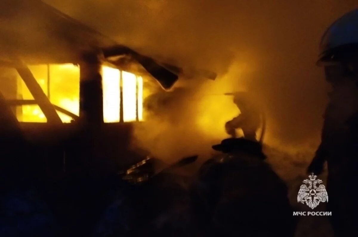    В Красноярском крае за сутки потушили 15 пожаров, 1 человек погиб