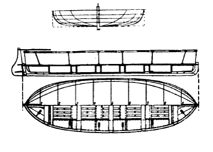 Спасательная лодка черт. 4, стр. 18