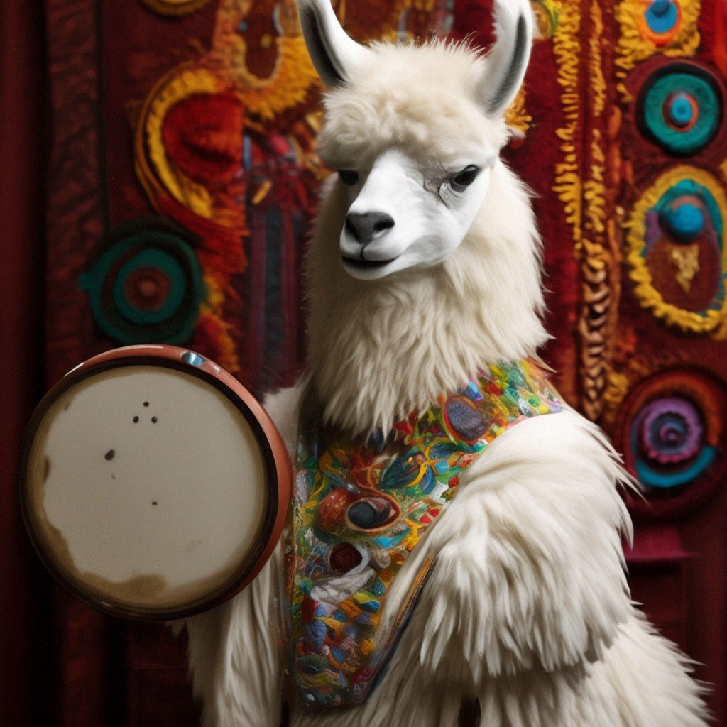 Сейчас Лама вам споёт и спляшет!