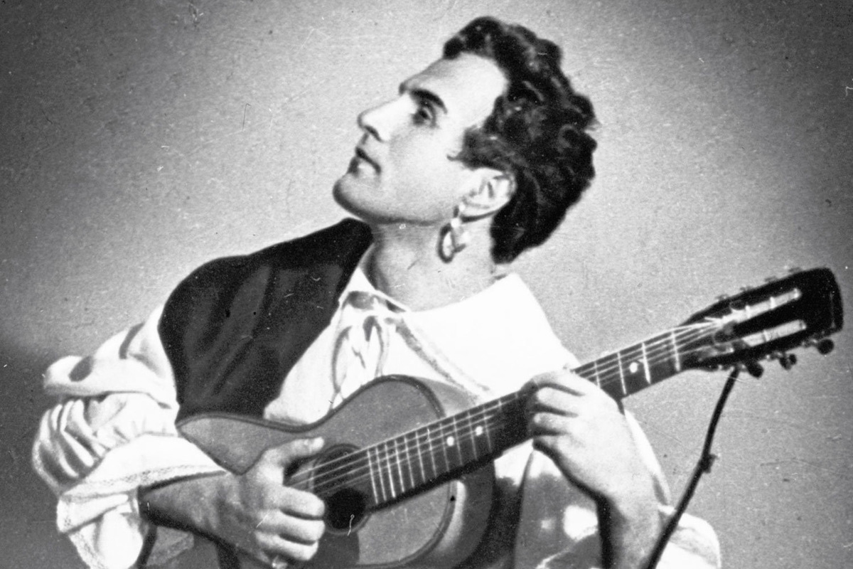 Владимир Зельдин в молодости