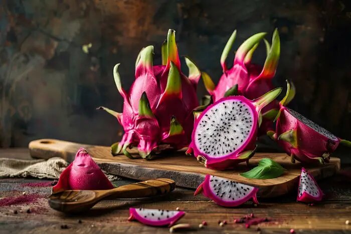 Питахайя: польза и вред. Как выбрать и как правильно есть? Фото  ©Freepik