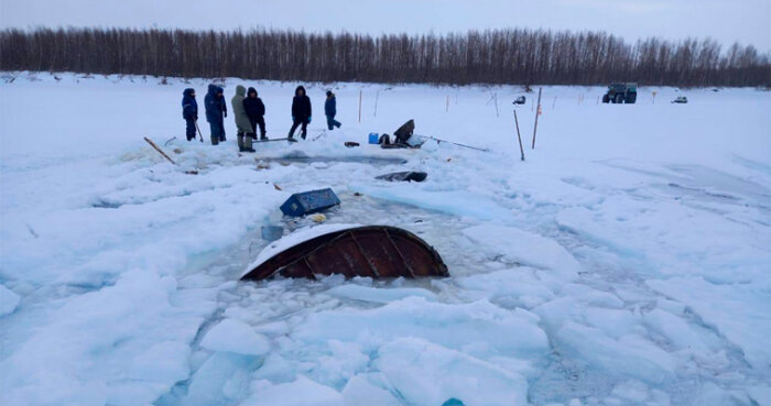 Следователи изучают место трагедии / Фото: пресс-служба прокуратуры ЧАО