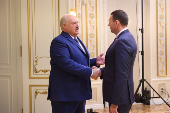 Дмитрий Демешин встретился с президентом Беларуси Александром Лукашенко / Фото: Антон Шевченко — пресс-служба губернатора и правительства Хабаровского края
