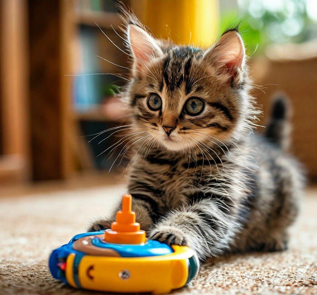 Интерактивные игрушки для котов 