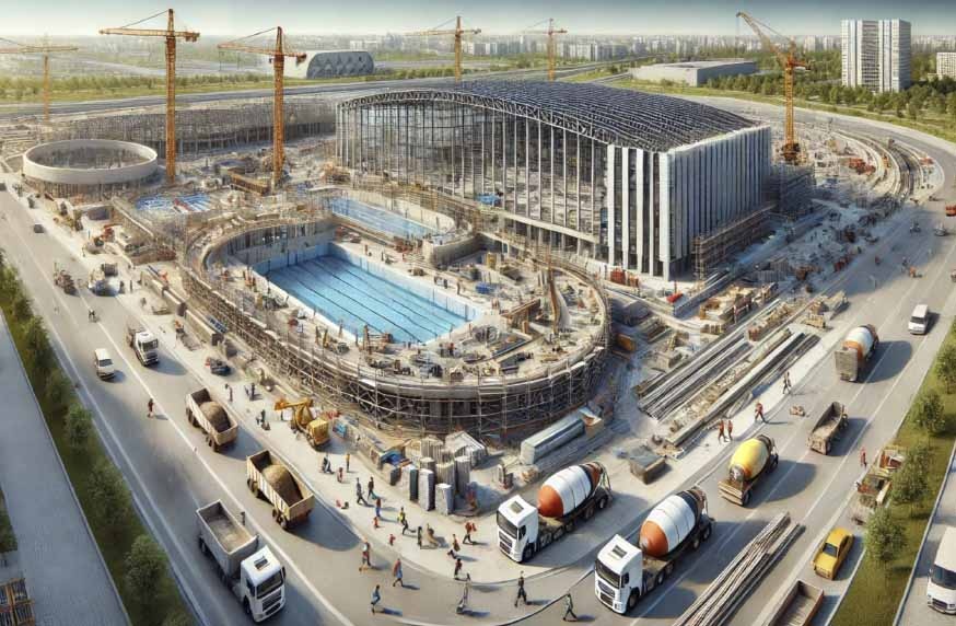 строительство физкультурно оздоровительного комплекса