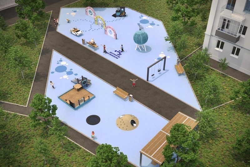    Они появятся в сквере у Дворца металлургов и недалеко от перекрестка Юбилейной и Беляева