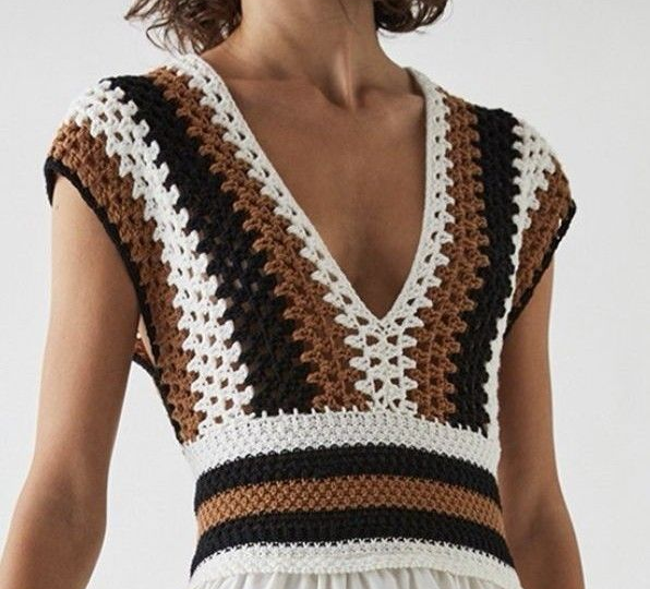 Несколько идей летних топиков крючком