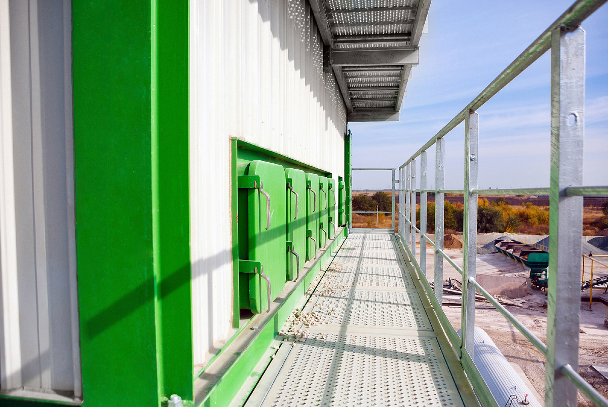 Бункеры горячих материалов на АБЗ NFLG 