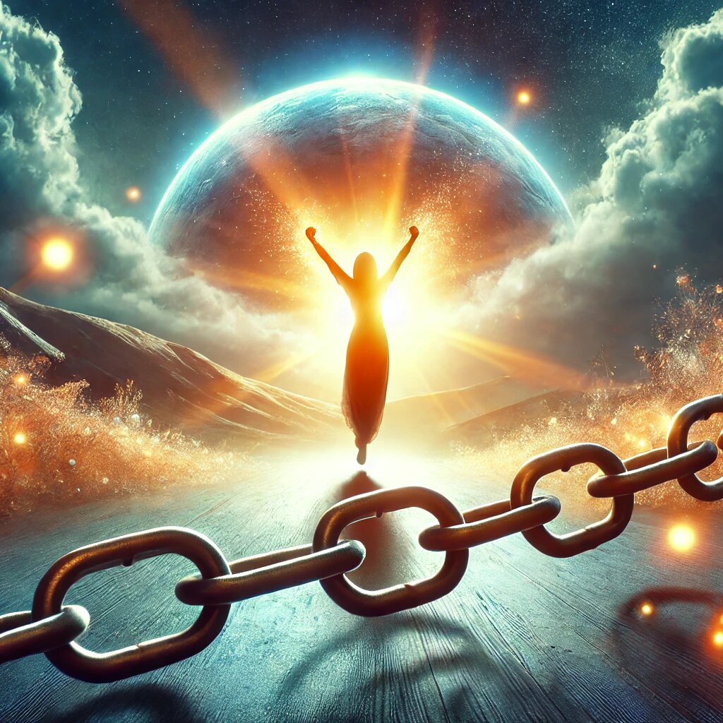 Ты сильнее своих ограничений. Разорви цепи старых убеждений и открой новые горизонты.