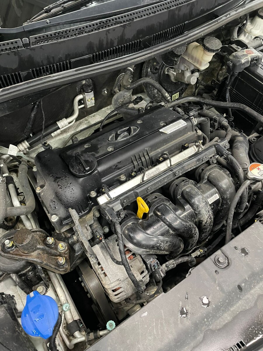 Под капотом Hyundai Solaris двигатель G4FC