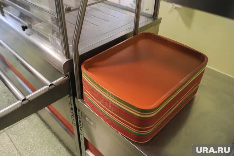 Мыши бегают прямо по столам, где обедают ученики. Фото: Вадим Ахметов © URA.RU