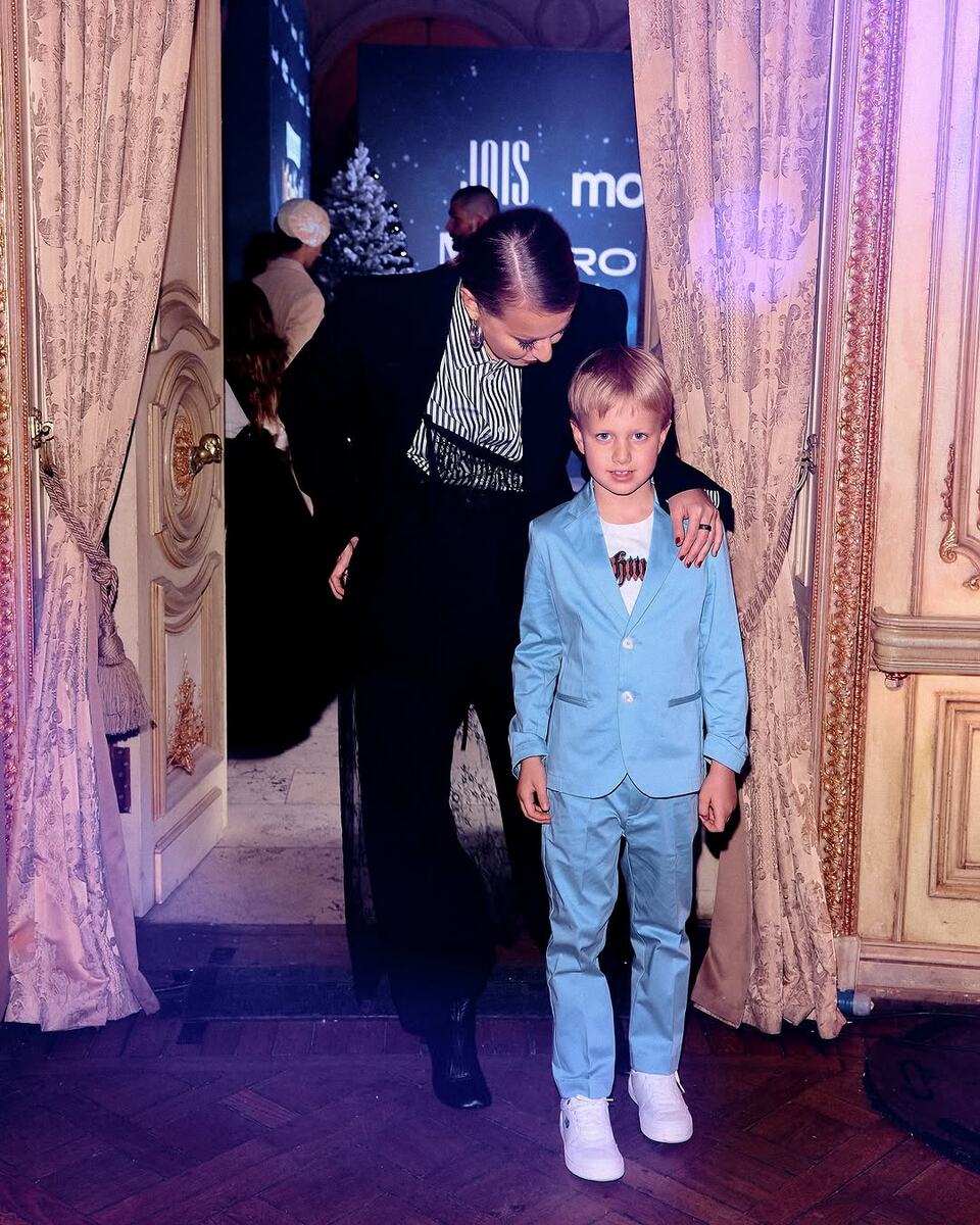 Ксения Собчак с сыном. Фото: соцсети/@xenia_sobchak