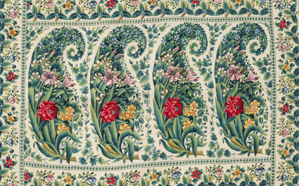 Шарф. Мануфактура Надежды Аполлоновны Мерлиной. 1820-е гг.