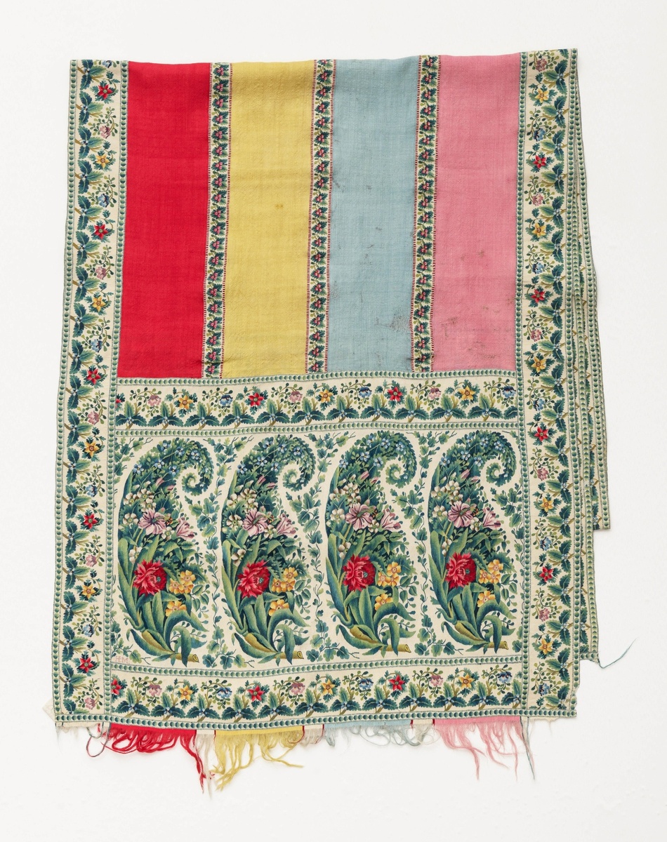 Шарф. Мануфактура Надежды Аполлоновны Мерлиной. 1820-е гг.