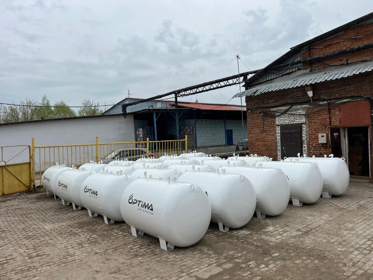 Наземные газгольдеры Optima