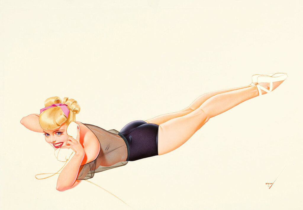 Пин-ап Джорджа Петти