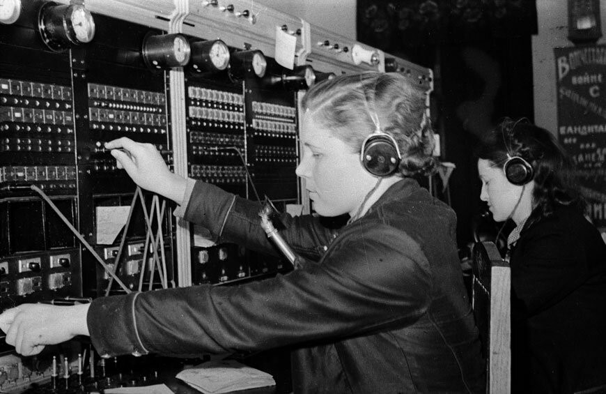 Телефонистка. Фото из интернета