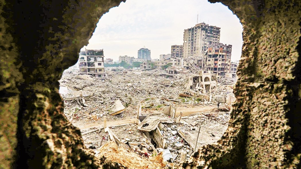 Разрушенная Газа (фото из общего доступа)