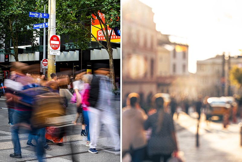 Оба снимка нерезкие, но каждый — по-своему / Фото: unsplash.com