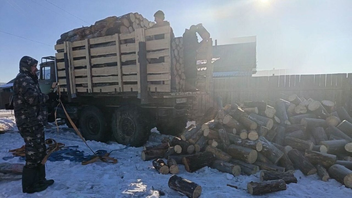    Чем больше дров, тем теплее будет зимовать. Фото: сообщество Фонда Тимченко в VK