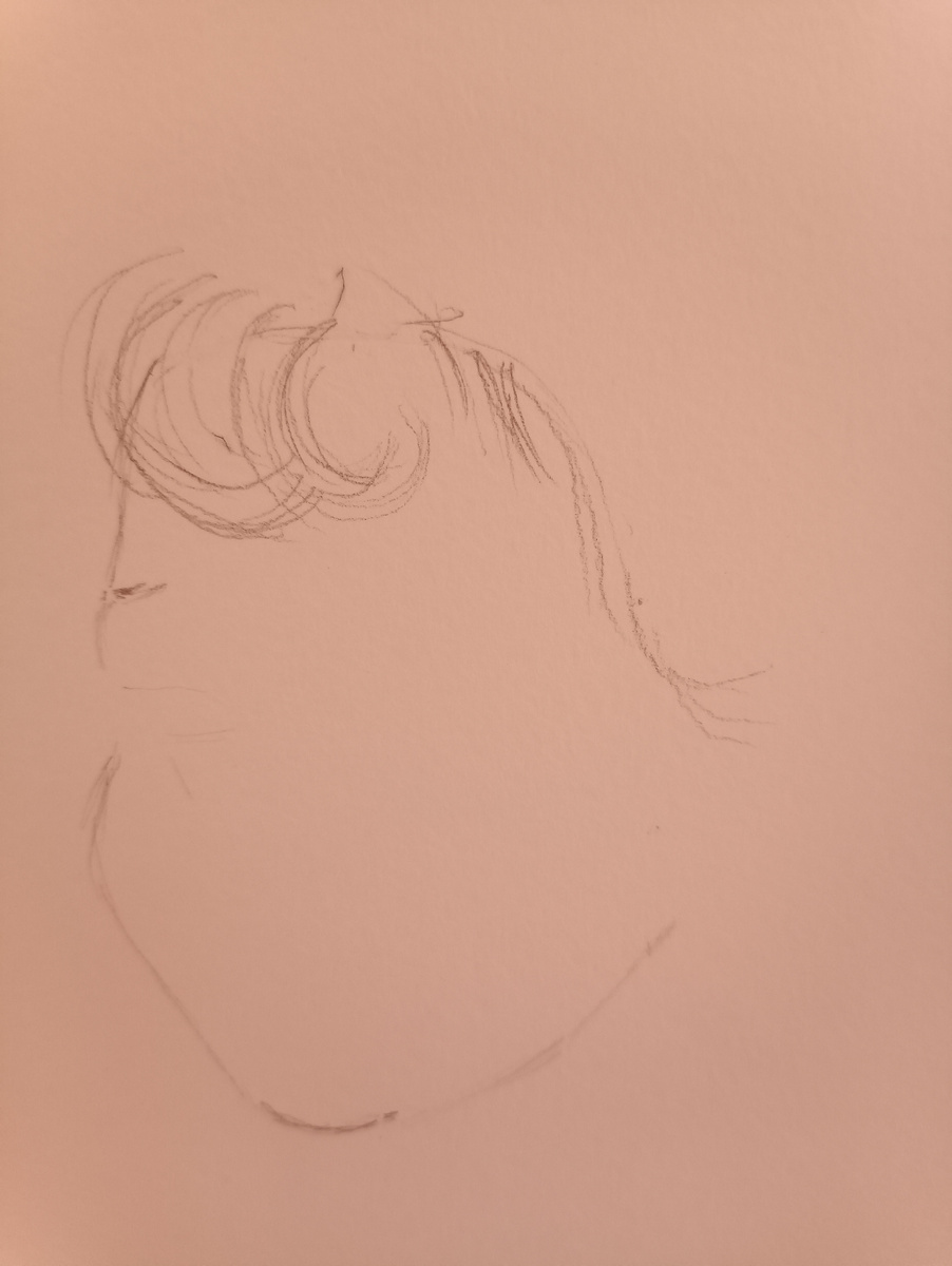 Фото автора. Лицо героини