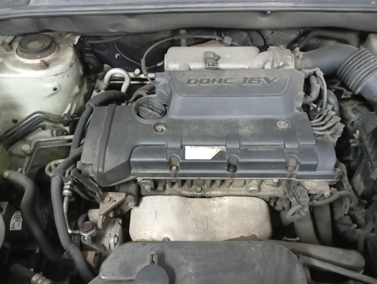 Вид под капотом. 