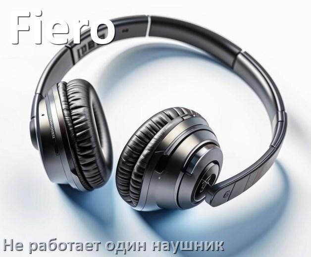 
Почему у Fiero не работает один наушник и что делать
