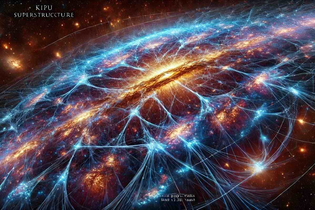 Кипу — самая большая структура | Космическая паутина | Сверхскопления галактик