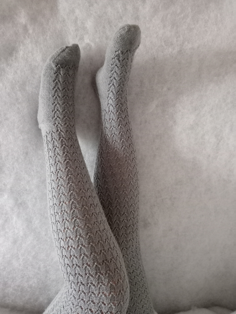 Ажурные колготки, фото авторов