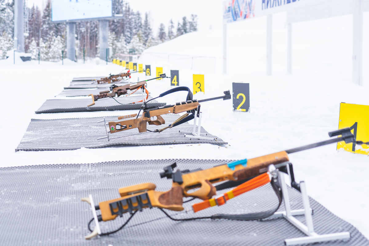    Биатлонный центр обкатывают юные спортсмены Нижневартовска