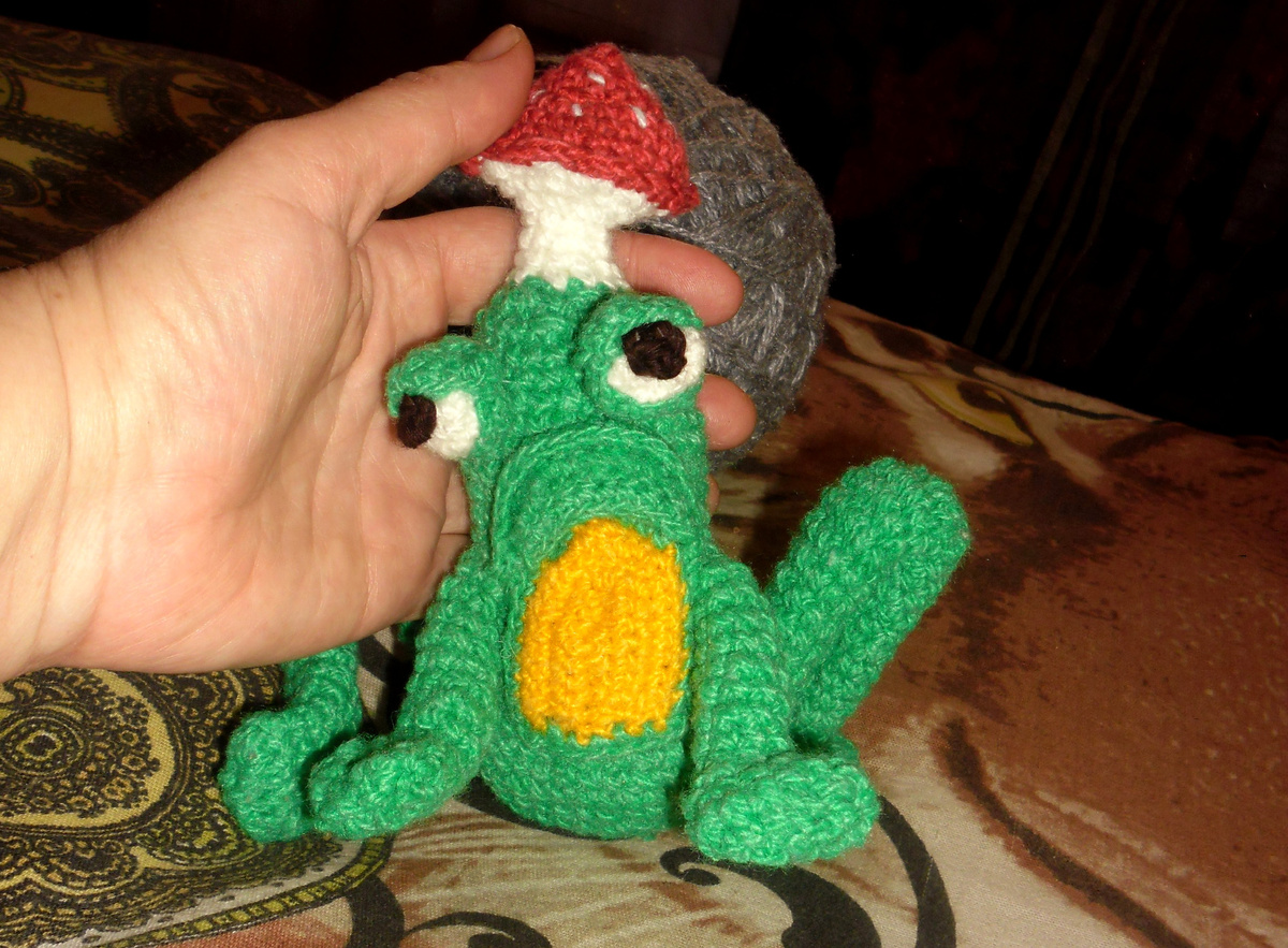 не могу вспомнить , что за настроение было..когда вязала ее.