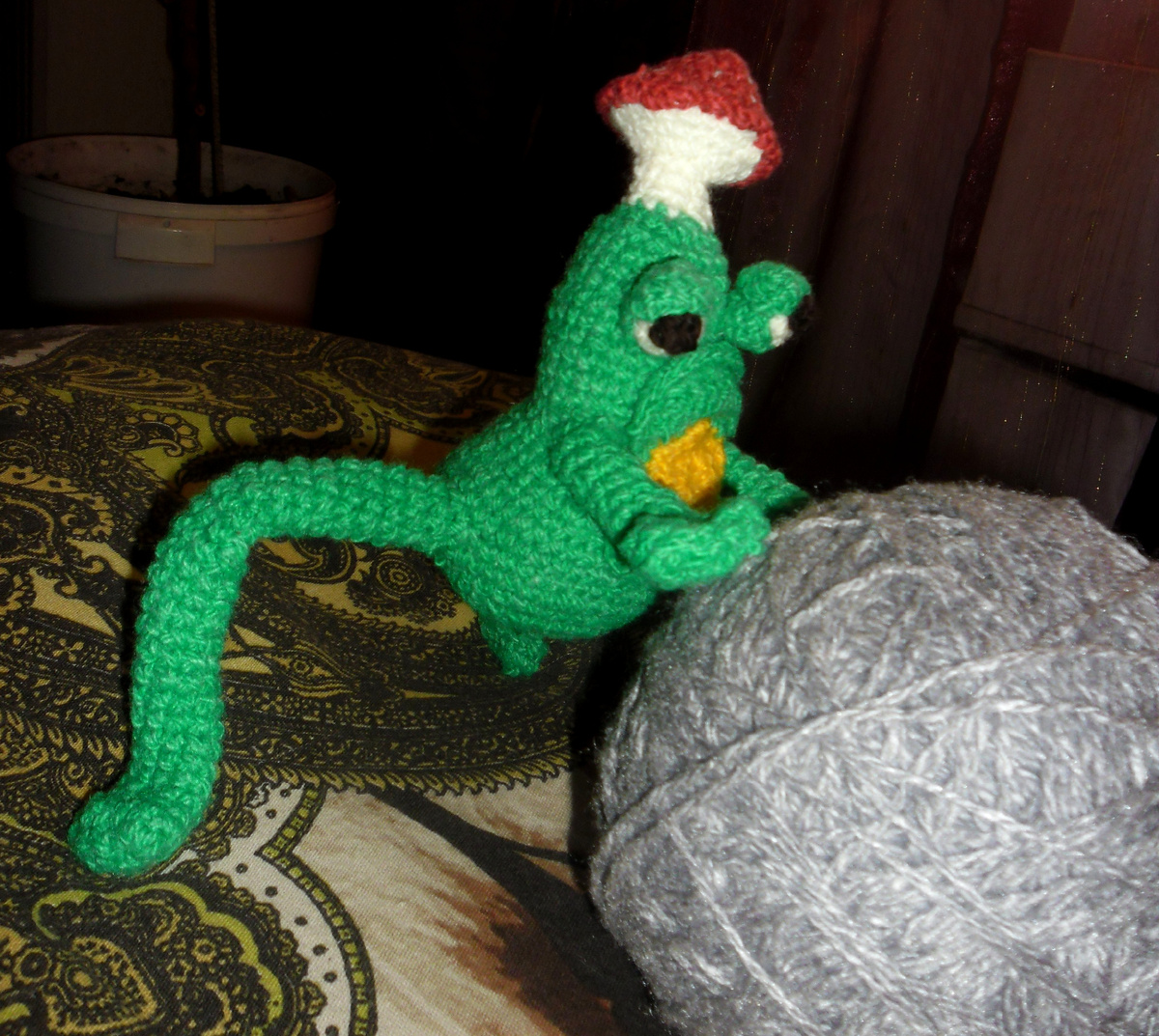 может она , трудилась и устала, моя лягуха?