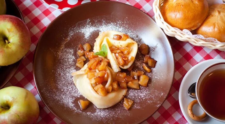   Блины с яблоками (Фото пользователя, автора рецепта)