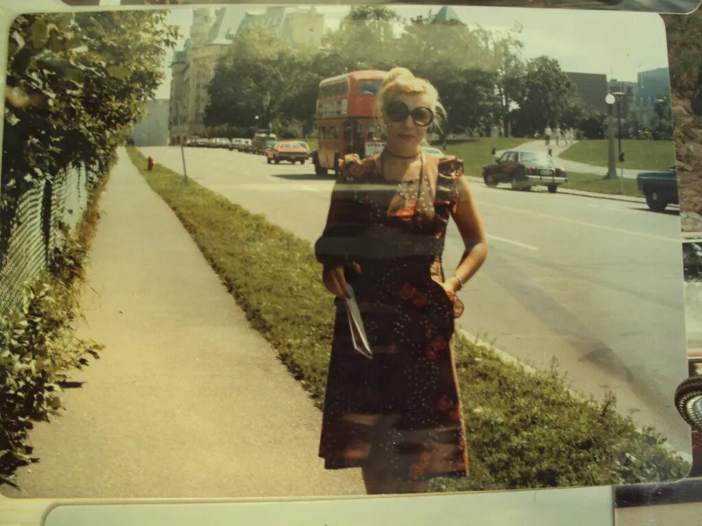 Это я в Монреале во время моего первого визита в Канаду.