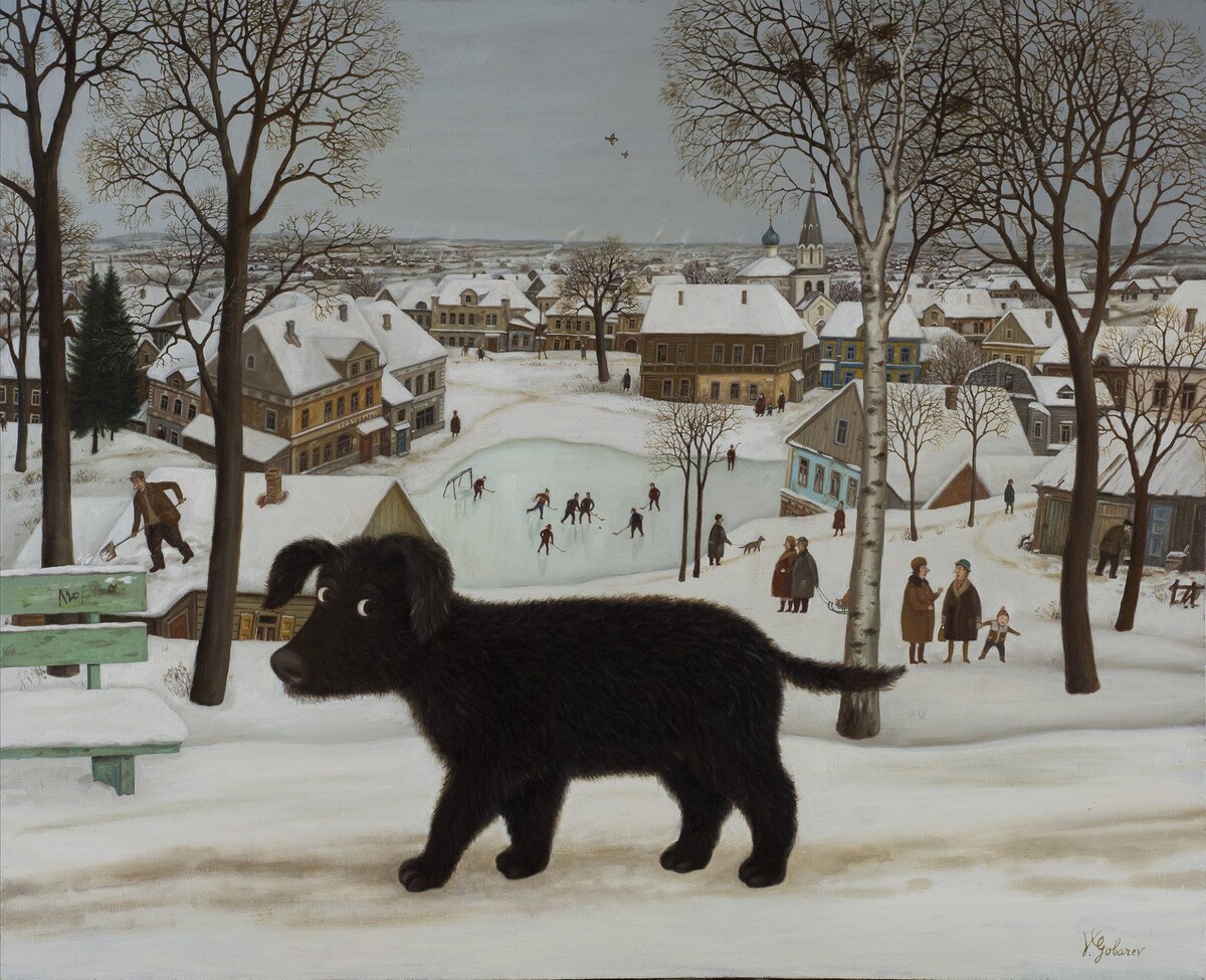 Художник Валентин Губарев