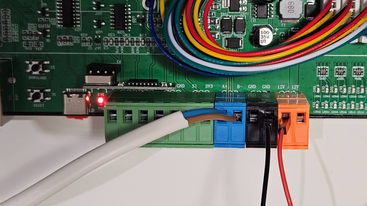 KC868-A16S  со встроенным rs-485