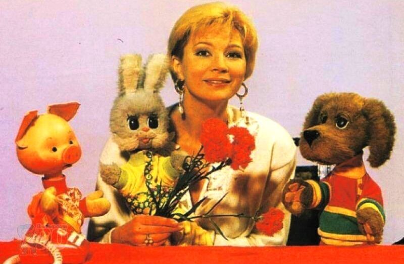 Телеведущую многие дети называли тётя Таня