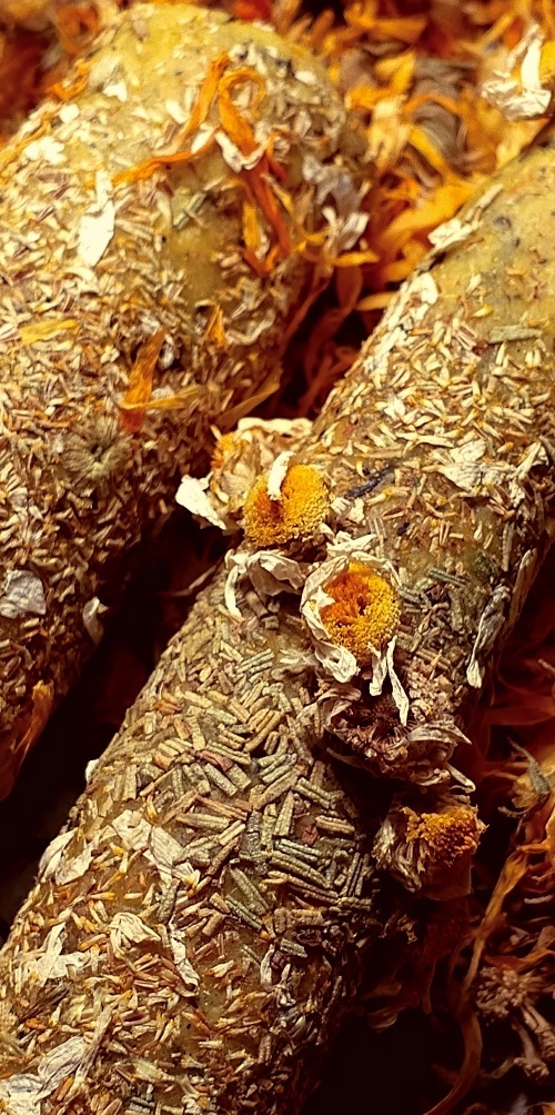 Катаные свечи ручной работы (работа моя).