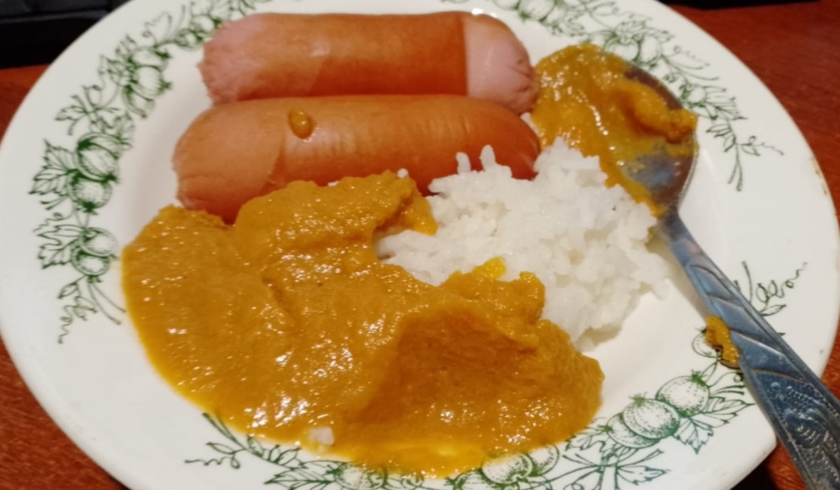 Вчерашний завтрак.