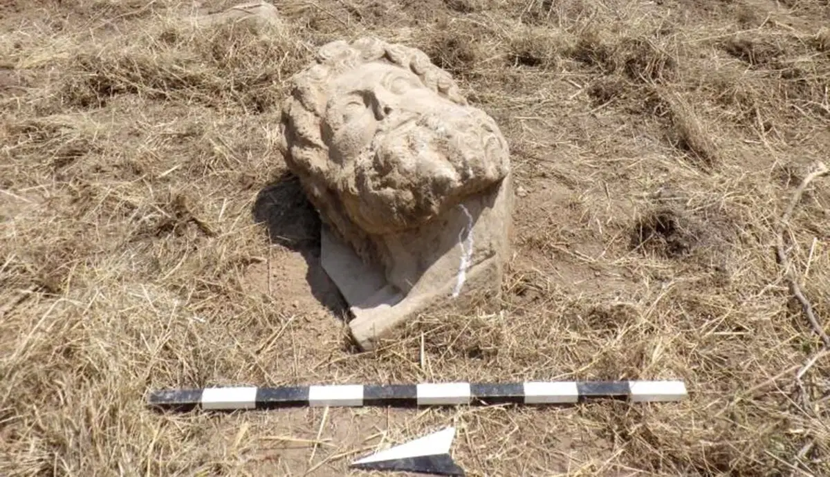 Голова Зевса была найдена на древнем археологическом участке Афродисиада. Источник: Министерство культуры и туризма Турции.