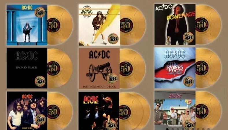 AC/DC "AC/DC 50". Фото из открытых источников
