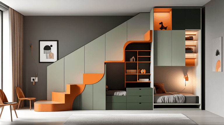    Комфортная детская для двоих: зонирование и мебель svkuhni77