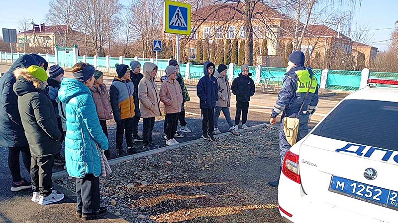    Уроки дорожной безопасности!