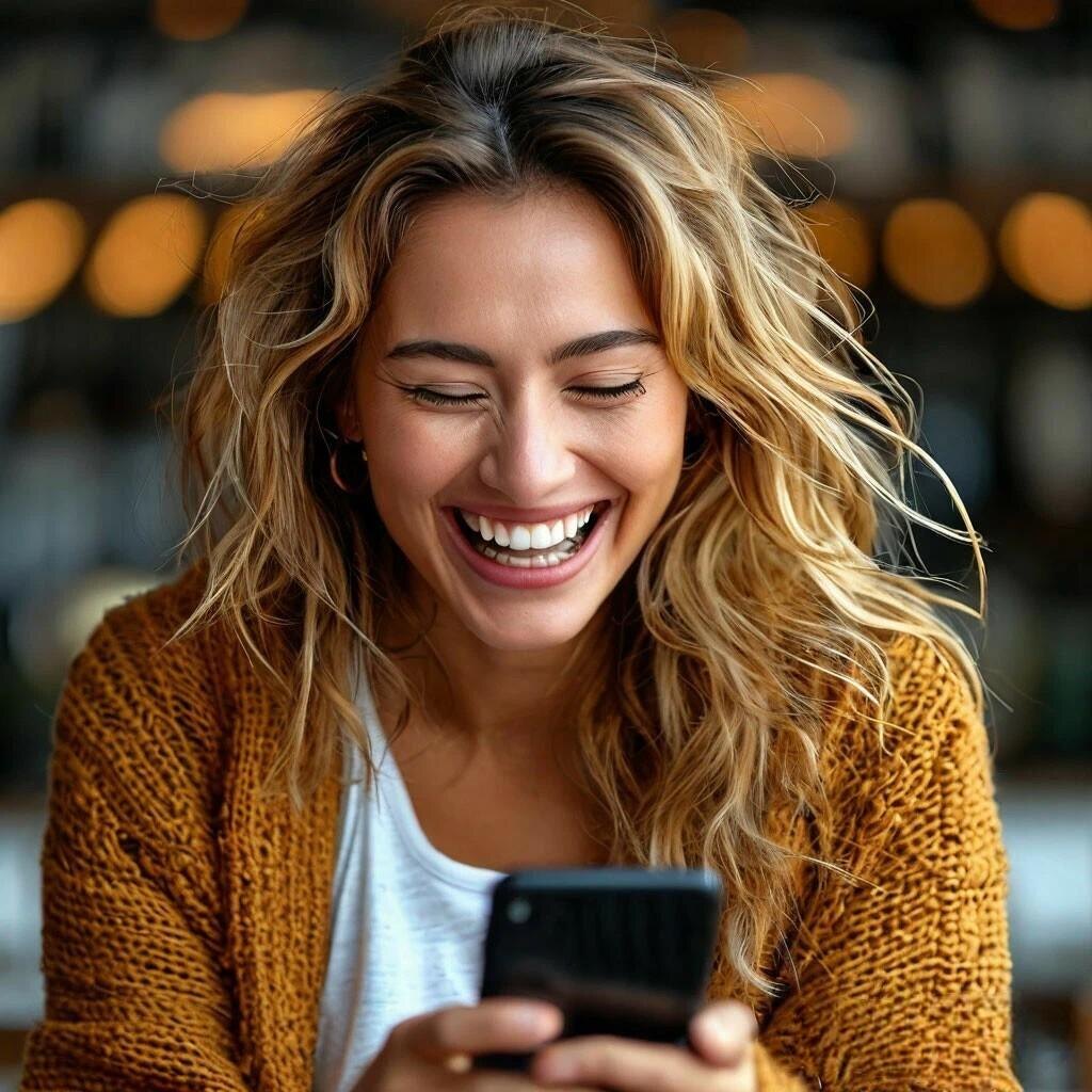 Веселый мужчина не побуждает думать о серьезном, а отвлекаться женщине приятно