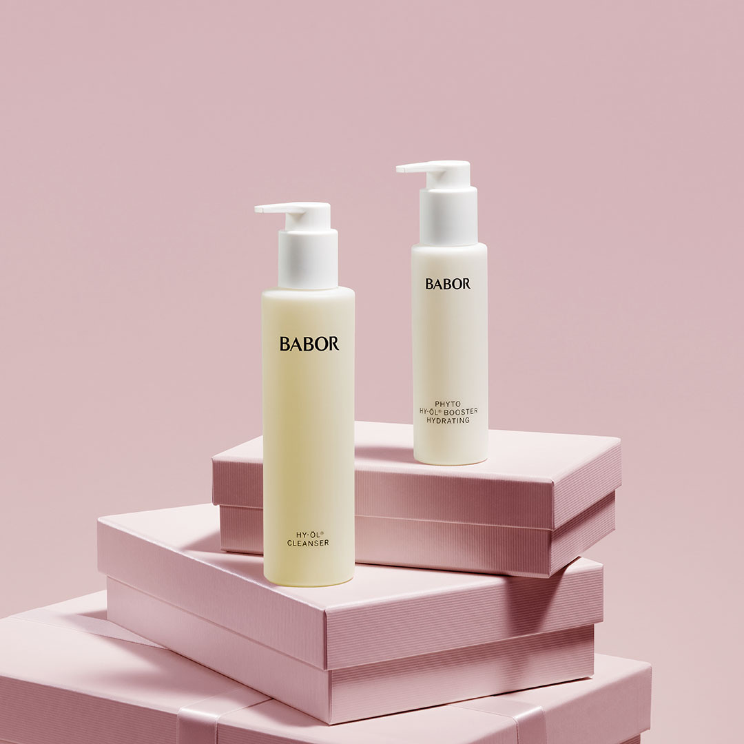 Очищающий дуэт «Пудровый розовый»